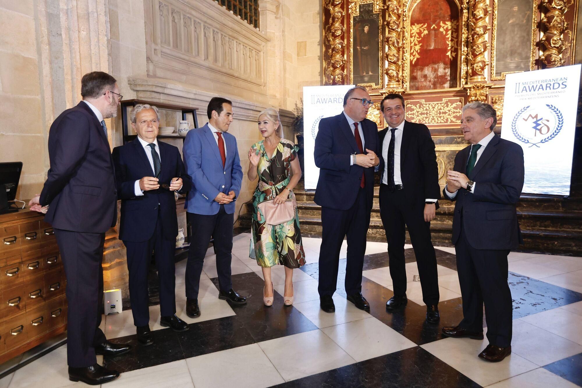 La entrega de los premios del Mediterráneo en Córdoba, en imágenes