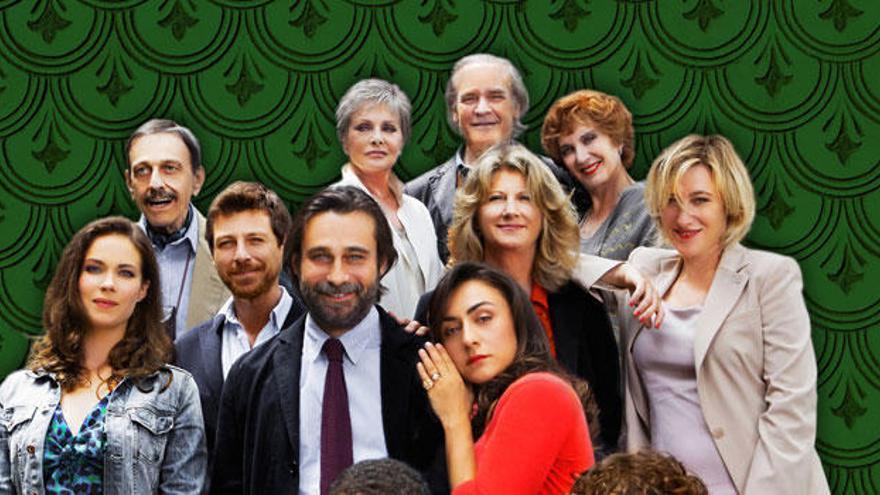 El cartel de &#039;Mi familia italiana&#039;.