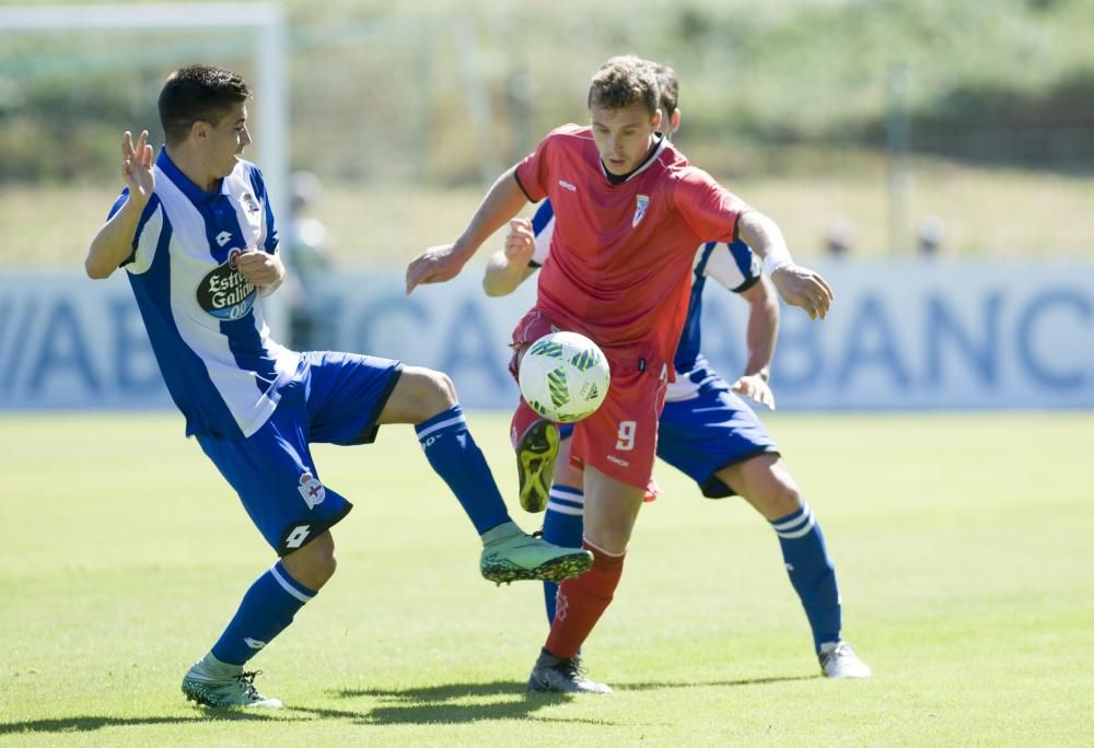 El Fabril golea al Compos con 5 goles de Pinchi