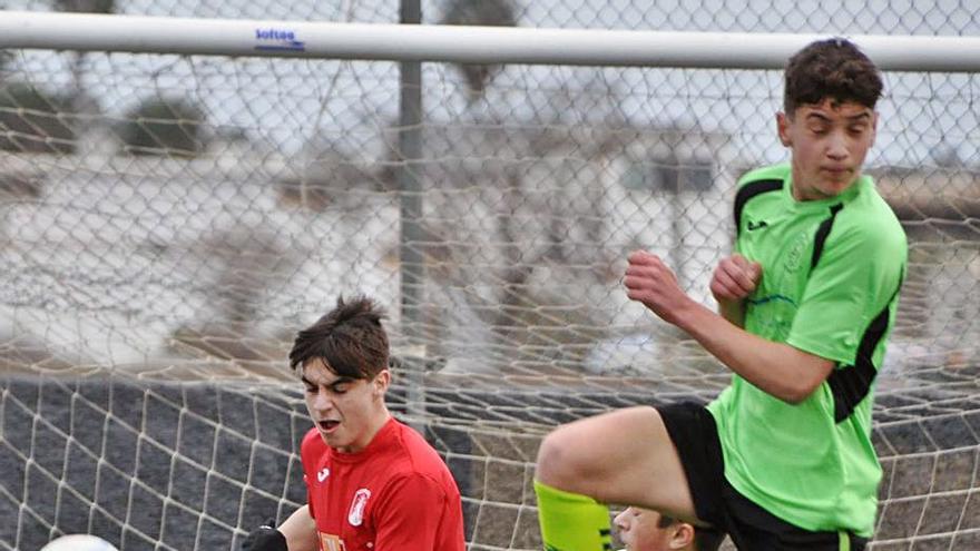 Foto de archivo de un partido de cadetes.