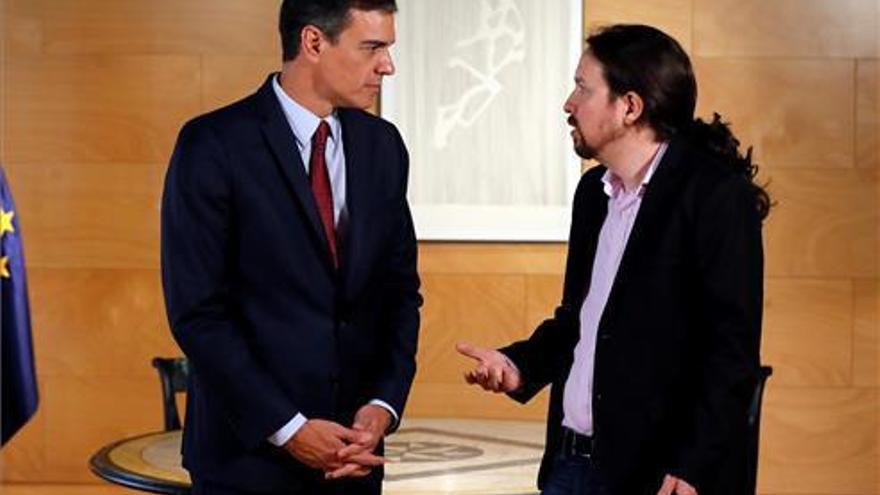 Podemos exige a Sánchez una vicepresidencia y cinco ministerios