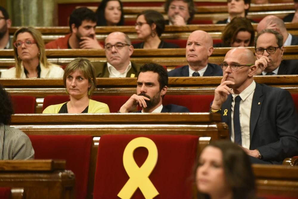 Constitució del nou Parlament de Catalunya