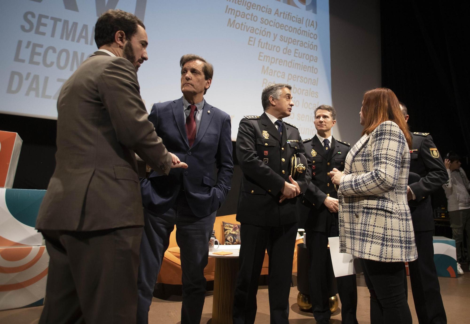 Inauguración de la XVI Semana de la economía de Alzira