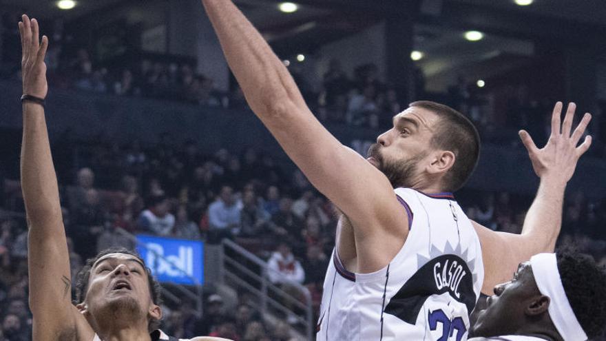 Marc Gasol, durante el partido.