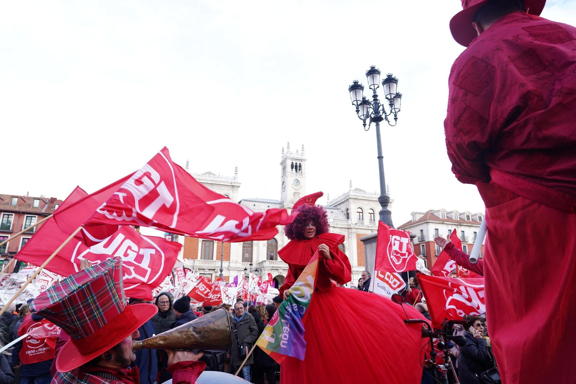 GALERÍA: Así ha sido la manifestación en Valladolid para exigir "respeto por y para Castilla y León"