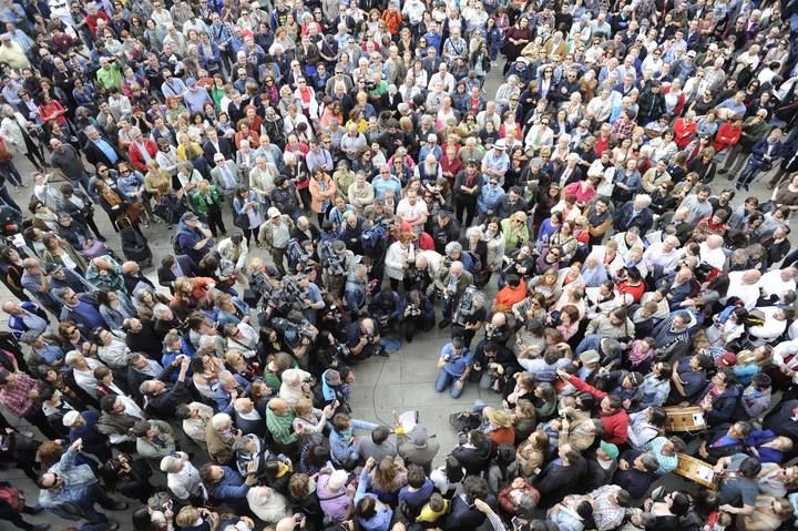 Acto popular en María Pita