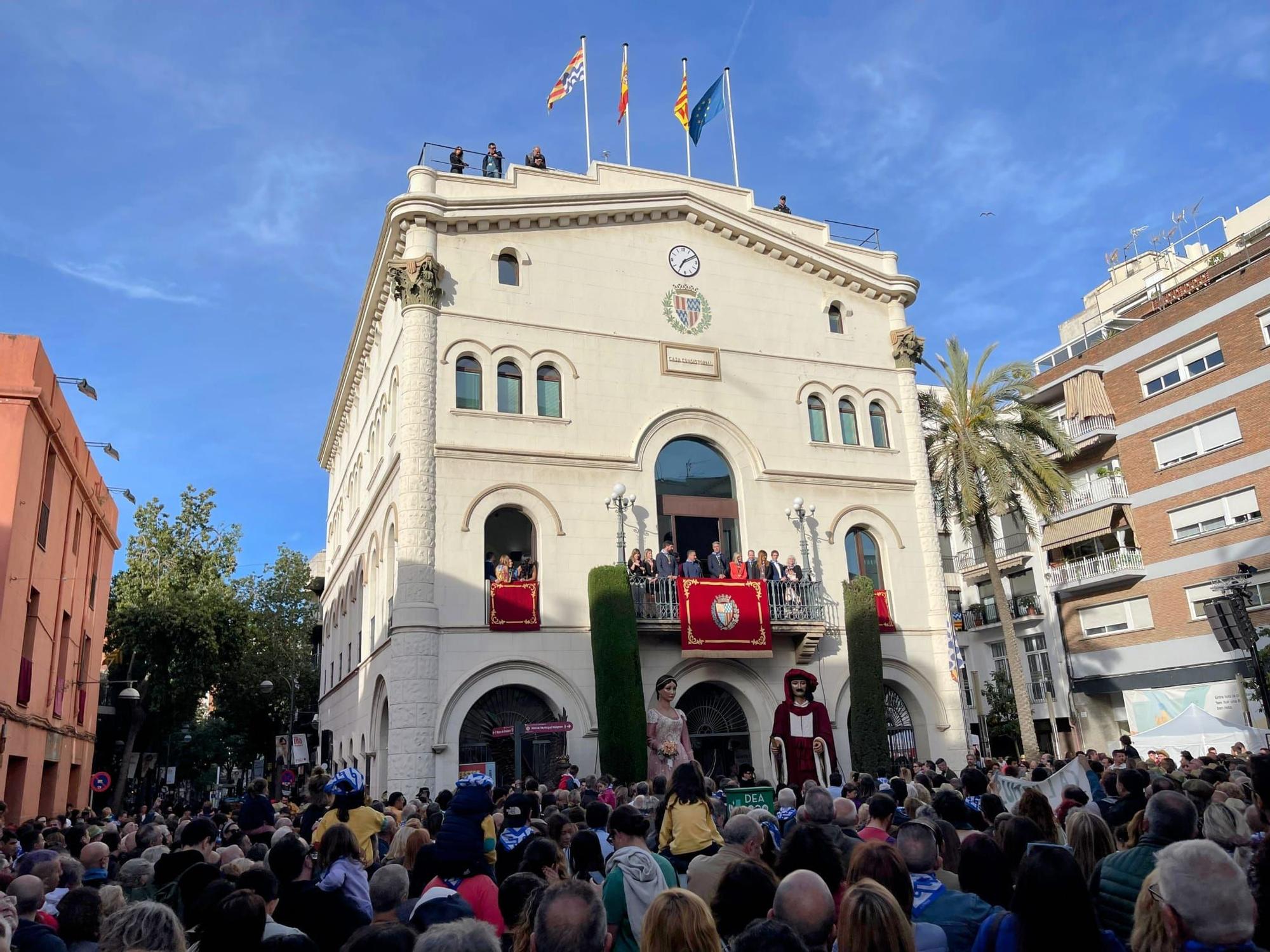 Inauguración de las Festes de Maig 2024 de Badalona.