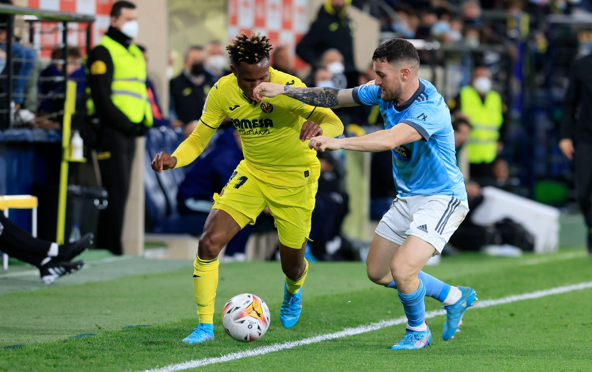 Las mejores imágenes del Villarreal - Celta