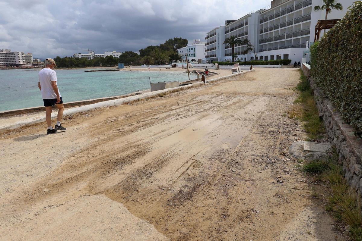 Medio Ambiente no detectó restos fecales en s'Estanyol de Sant Josep el día del vertido