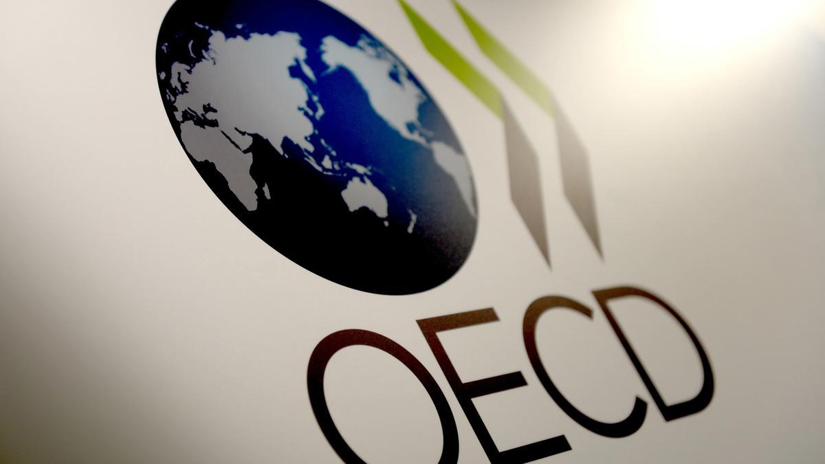 Logo de la Organización para la Cooperación y el Desarrollo Económico (OCDE).