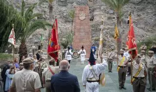La villa sauteña recrea la gesta de los grancanarios en la Batalla del Batán