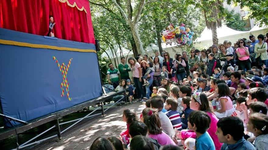 Lleno en el día grande de la feria