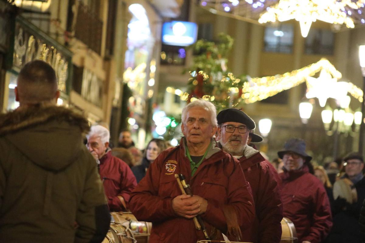 GALERÍA | Desfile de ramos de Navidad en el centro de Zamora