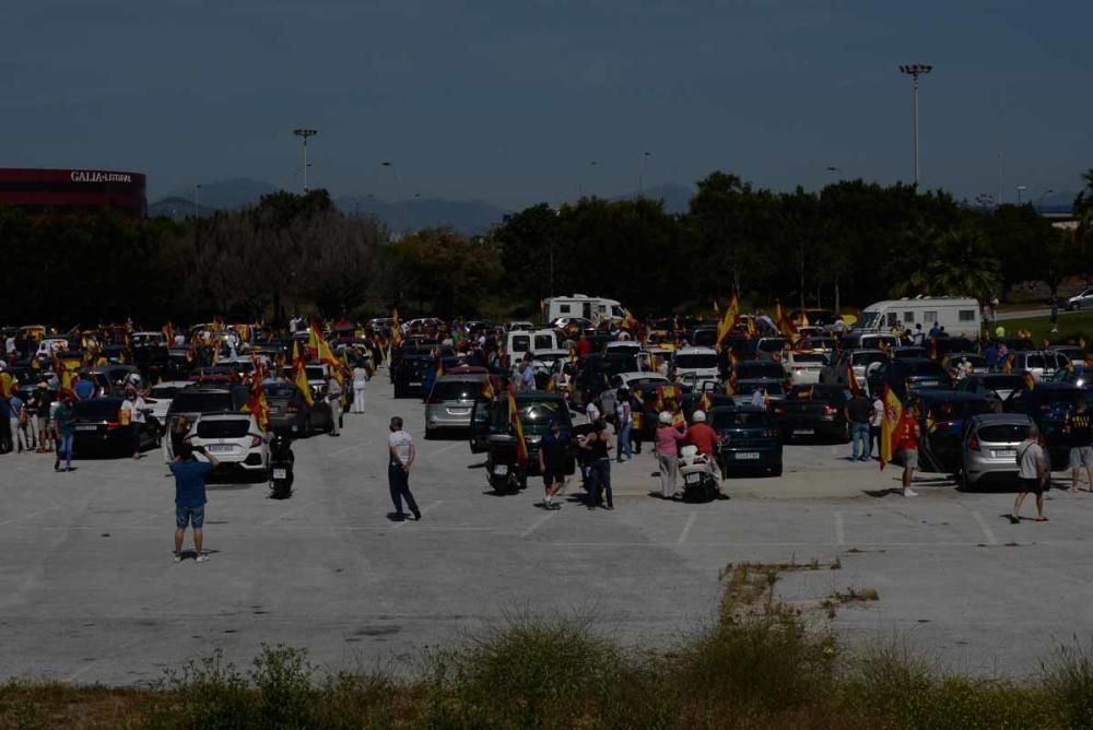 Caravana de Vox en Málaga contra el Gobierno