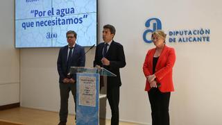 El Supremo desestima la suspensión cautelar del recorte del trasvase del Tajo que demandó la Diputación de Alicante