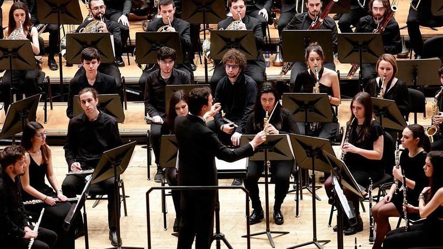 El concierto en el Auditorio de Oviedo.