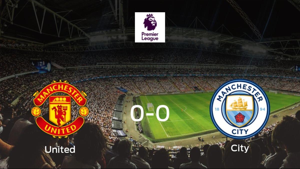 El Manchester United y el Manchester City firman un empate sin goles (0-0)