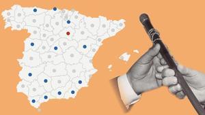 Mapa | Així estan els pactes de govern a les capitals de província d’Espanya després de les municipals del 28M