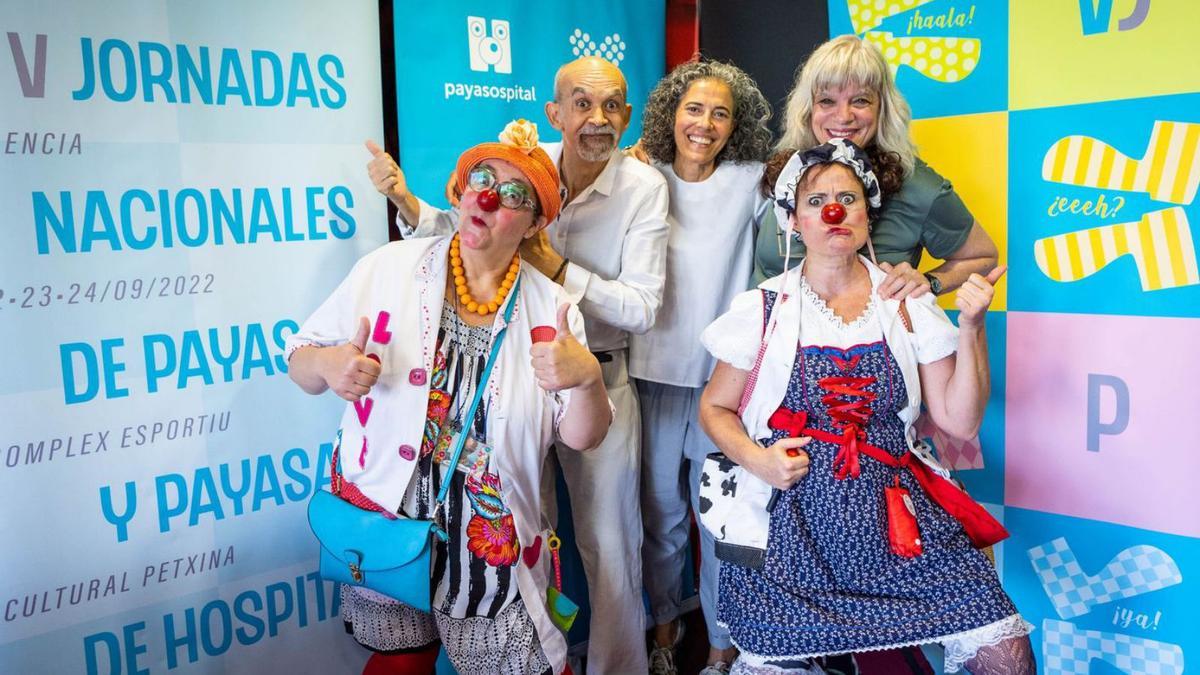 Els pallassos i pallasses han visitat cinc hospitals valencians entre el 22 i 24 de setembre. | LEVANTE-EMV