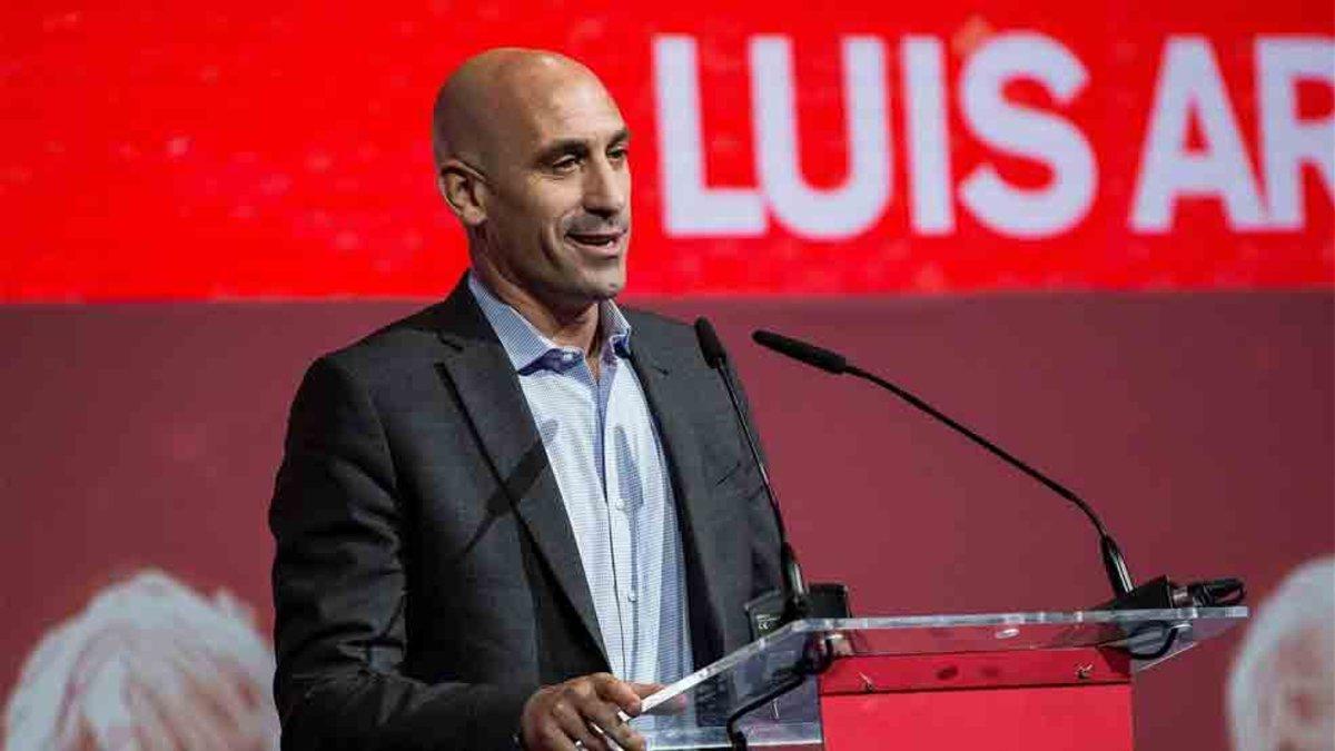 Luis Rubiales, presidente de la Federación Española de Fútbol