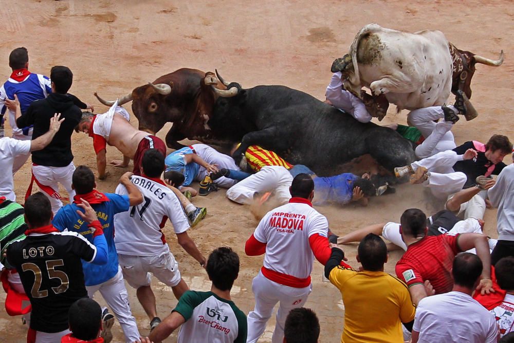 Último encierro de los Sanfermines 2016