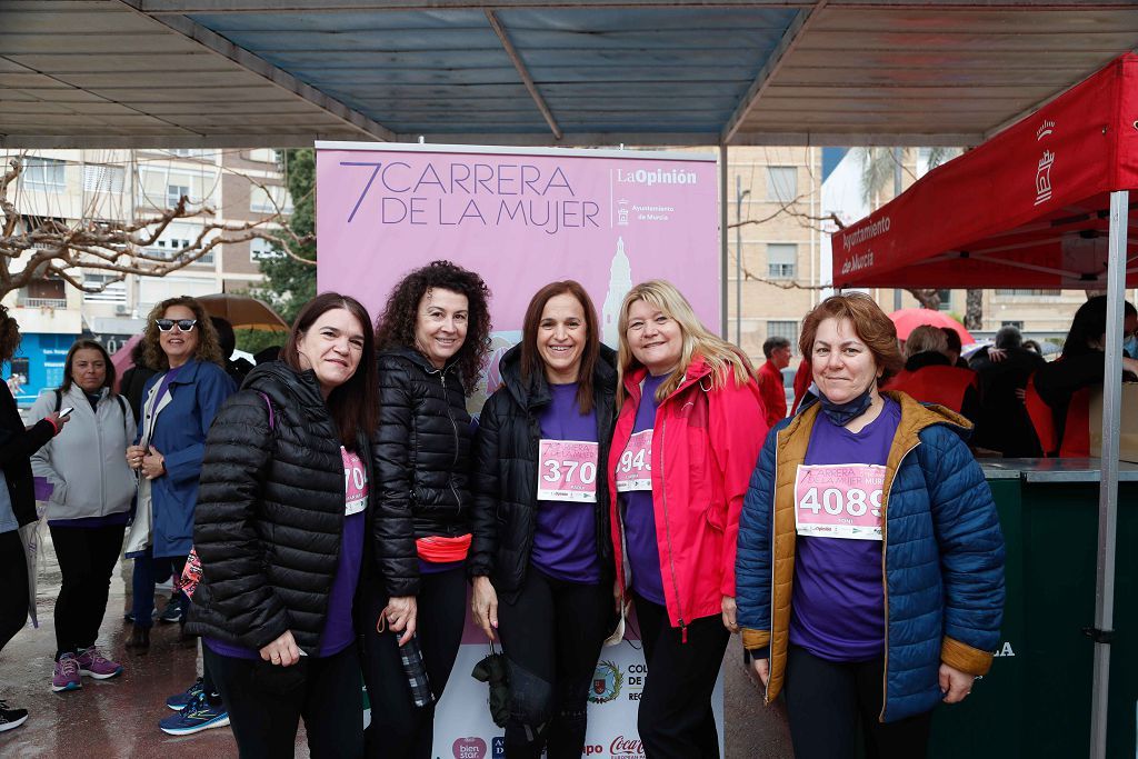 Carrera de la Mujer Murcia 2022: las participantes posan en el photocall