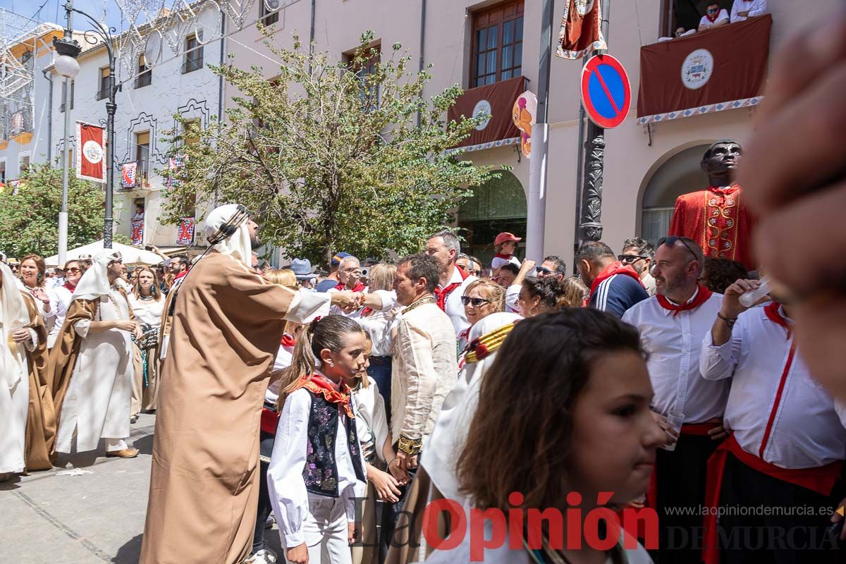 Moros y Cristianos en la mañana del dos de mayo en Caravaca