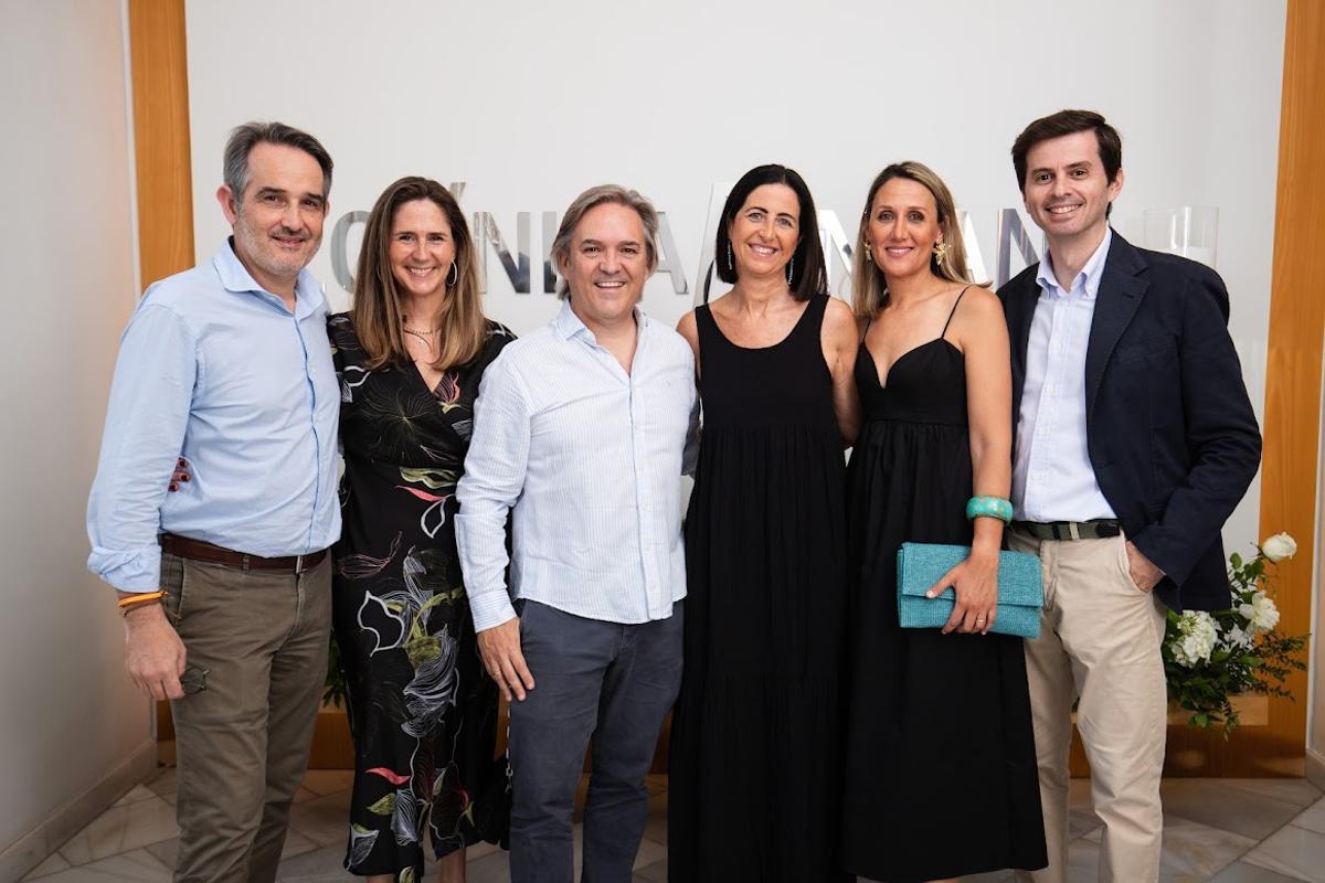 Javier Maldonado, Palo García-Maset, Toni Jordán, Beatriz Maset, Lucía Ballester y el doctor García Maset