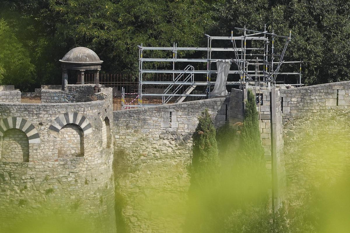 Les imatges del darrer dia de rodatge d''Enredados' a Girona Les imatges del darrer dia de rodatge d''Enredados' a Girona
