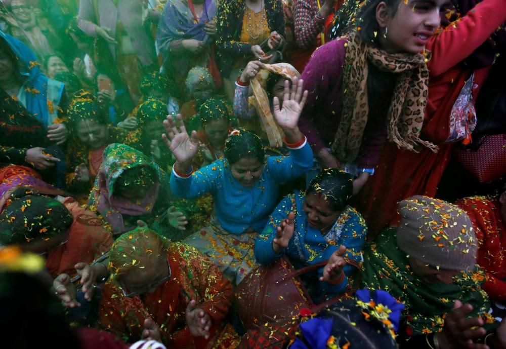 Holi, el festival dels colors, a Kathmandu