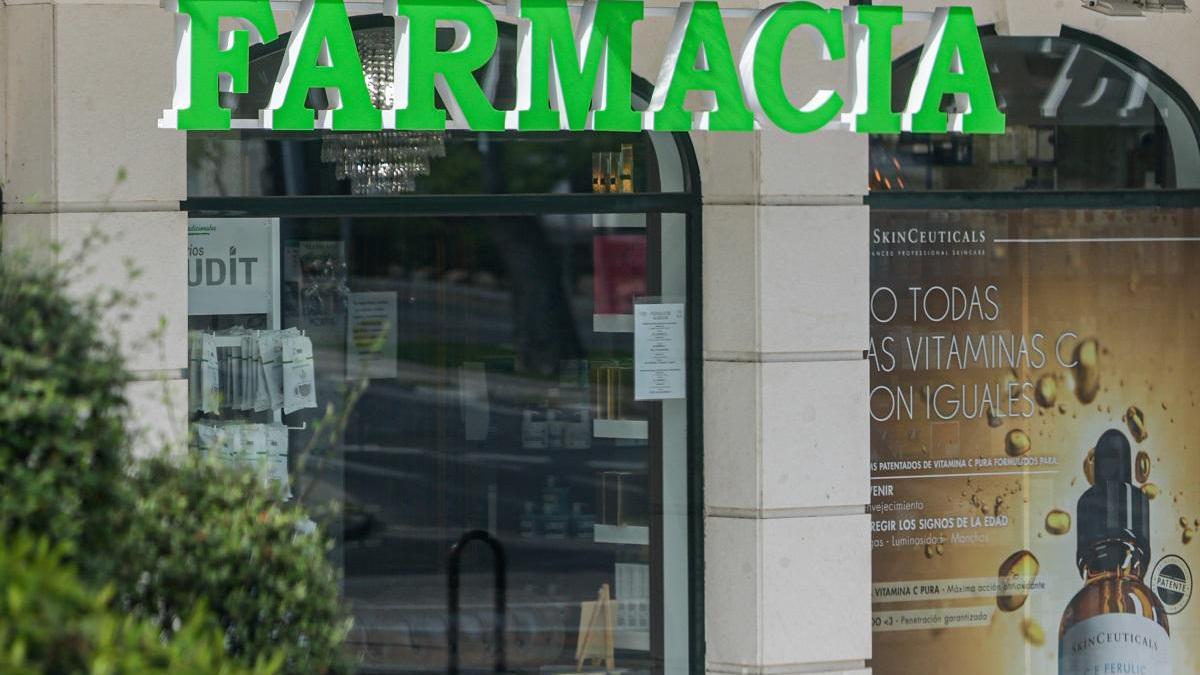 Oficina privada de farmacia.