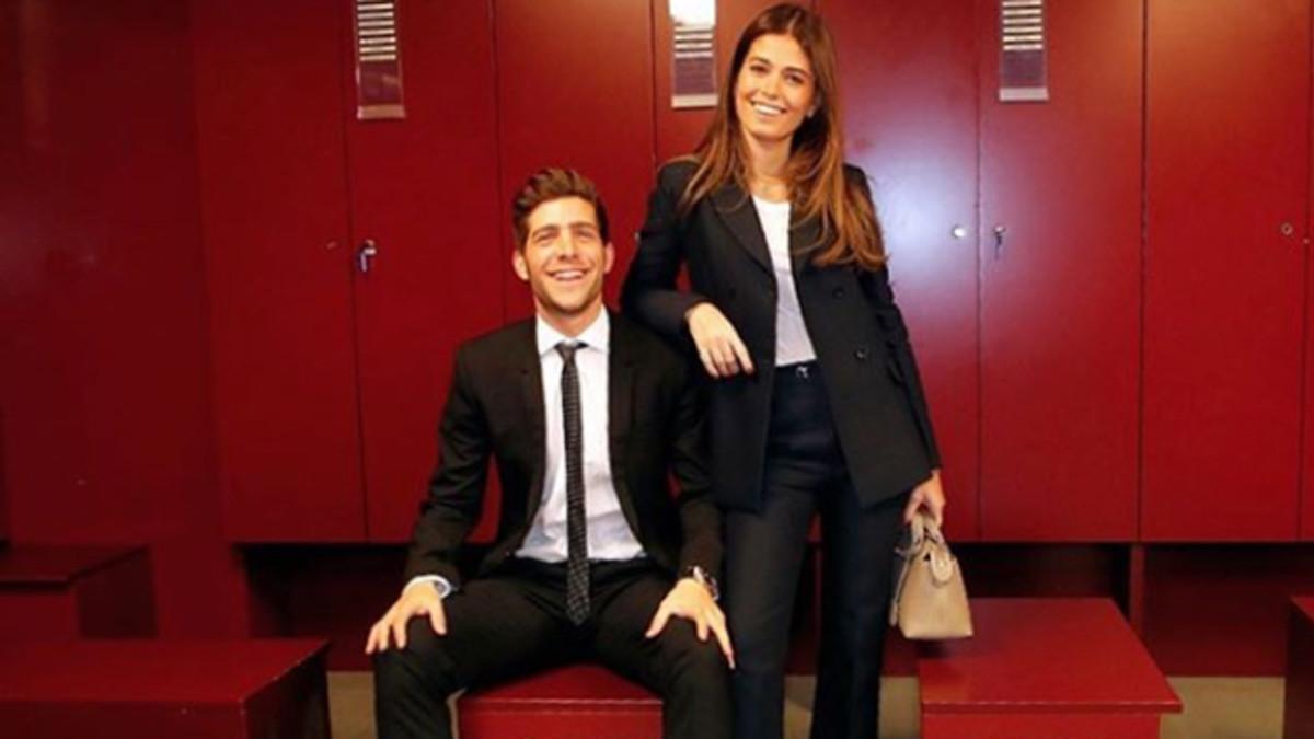 Coral Simanovich y Sergi Roberto, boda por todo lo alto en Israel