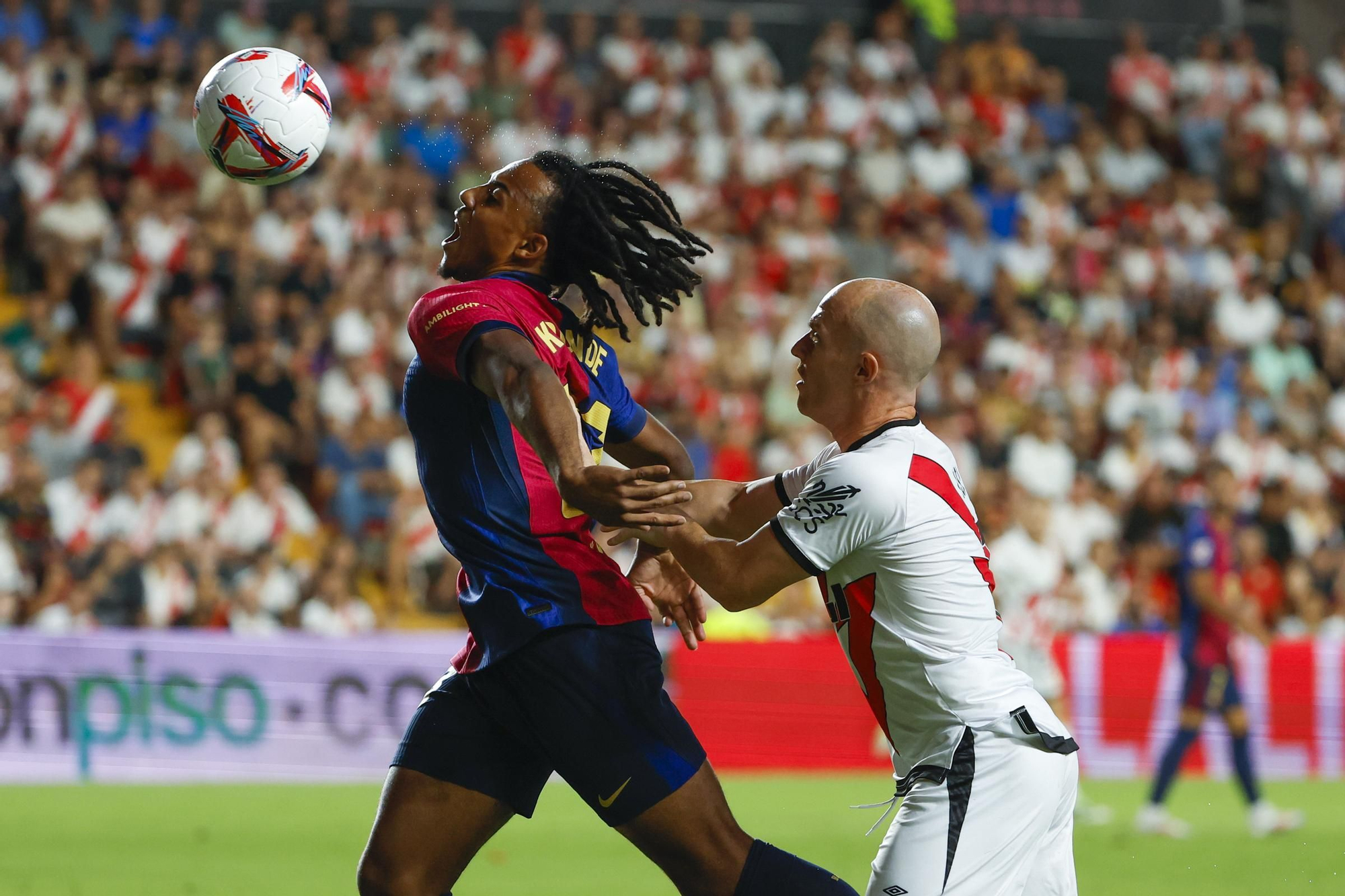 El Rayo Vallecano - Barça, en fotos