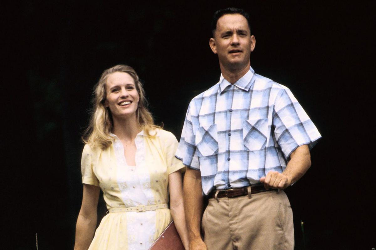 Hanks y Wright en 'Forrest Gump', que se estrenó el 6 de julio de 1994.