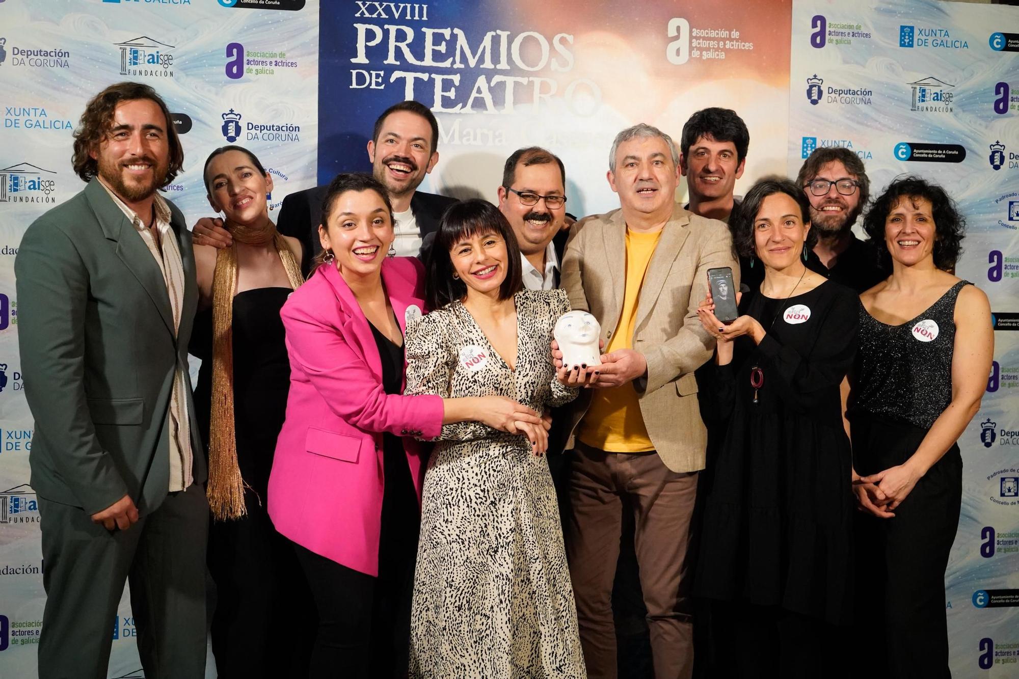 A Coruña acolle a gala dos XXVIII Premios María Casares