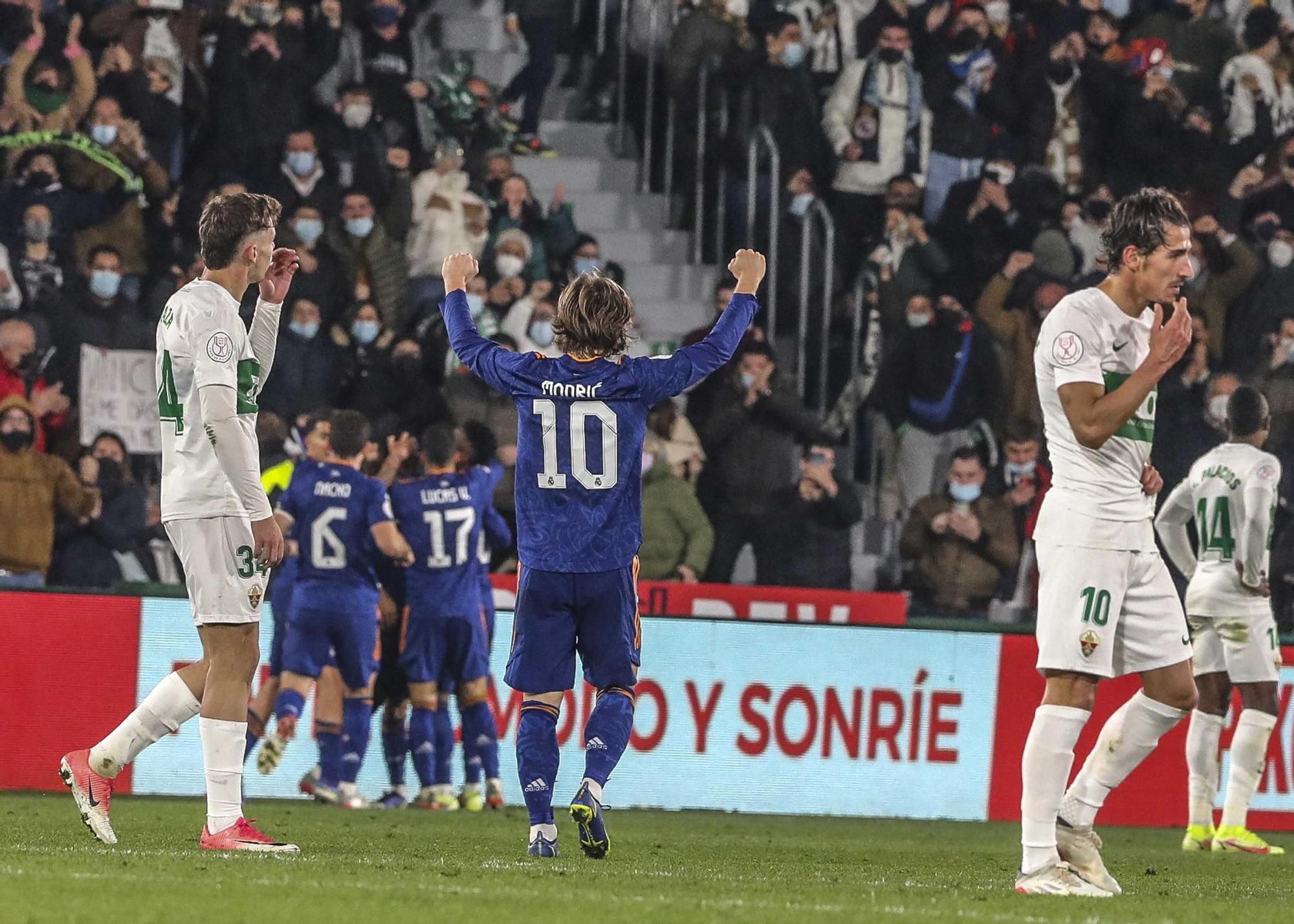 Elche cf-Real Madrid partido de la Copa del Rey en imagenes