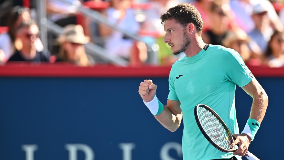 Carreño durante la final de Montreal