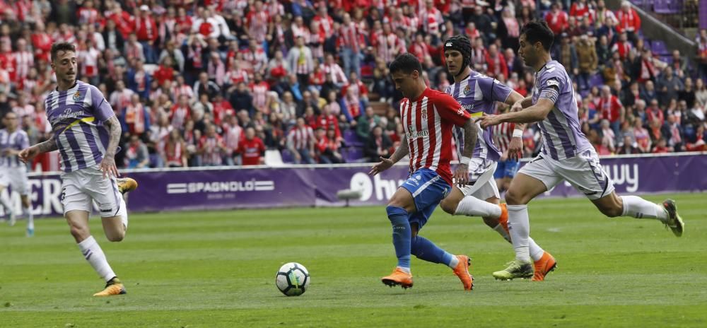 Valladolid - Sporting, en imágenes