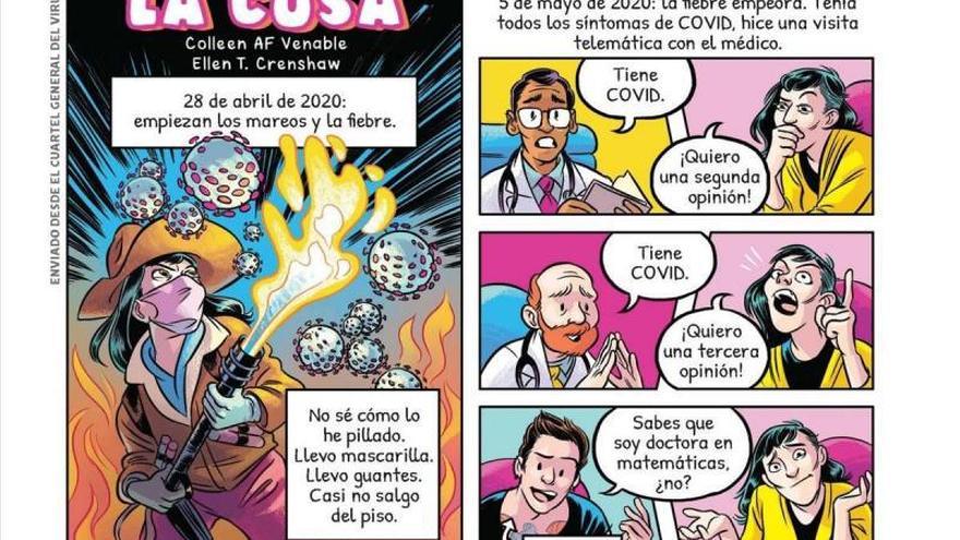 El cómic periodístico dibuja la crisis de la covid
