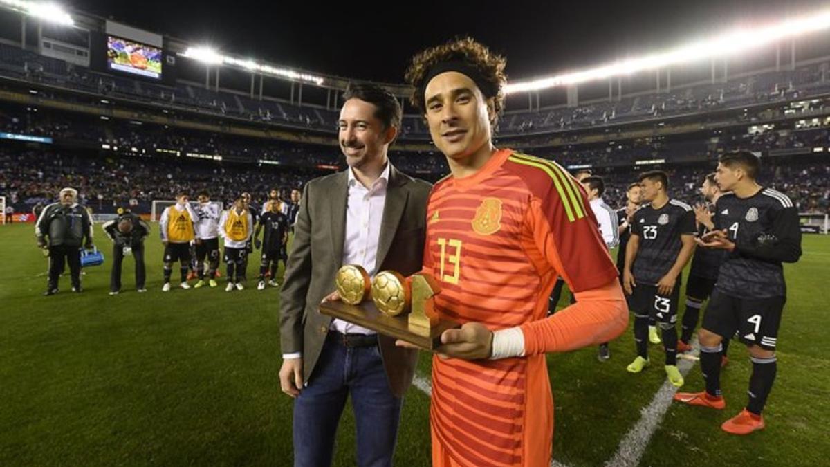 Ochoa fue el portero titular en Rusia 2018