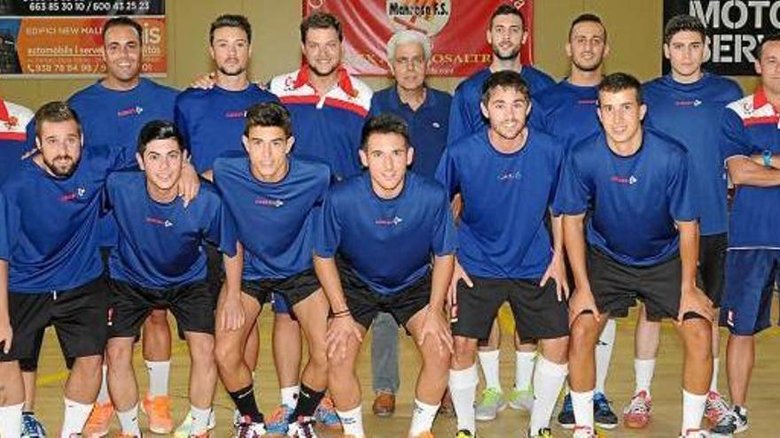 Aquesta és la plantilla del Manresa Futbol Sala per a la temporada 2015-16