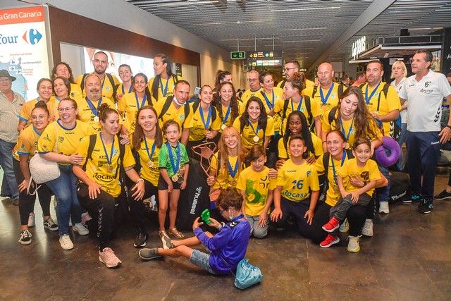 Llegada del Rocasa al Aeropuerto de Gran Canaria