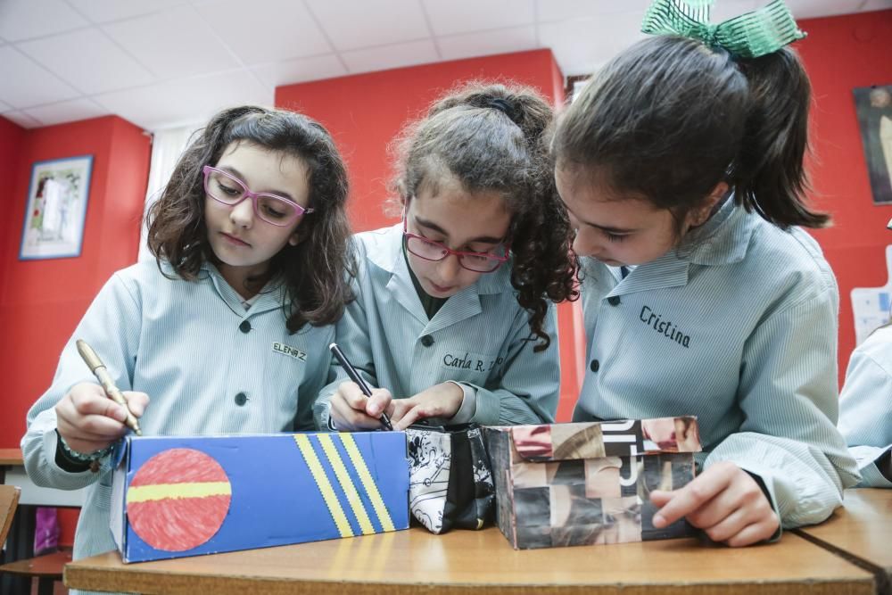 Colecta de material escolar para los niños saharauis en el colegio Santo Domingo