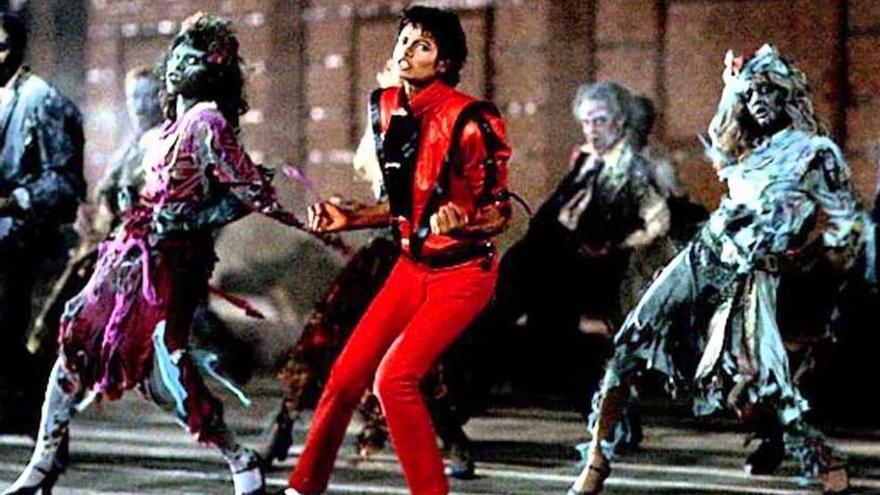 Una imagen del célebre videoclip &quot;Thriller&quot; de Michael Jackson.