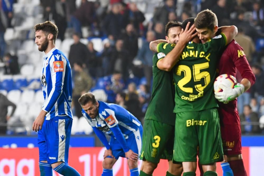 El Dépor cae ante Las Palmas en Riazor