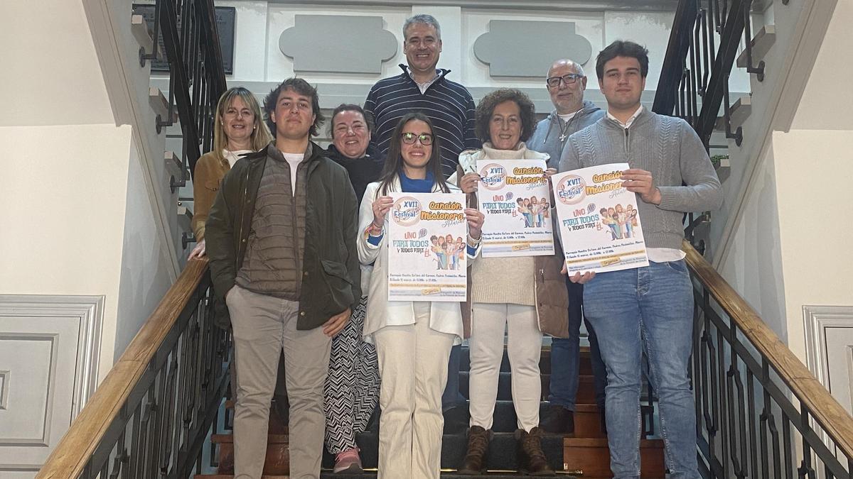 Presentación del encuentro de Música Misionera, en el Ayuntamiento de Mieres.