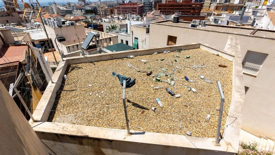 Broncas, alcohol y sexo en un barrio de Alicante