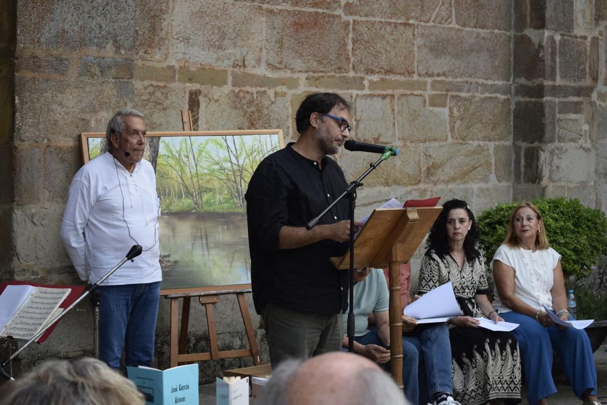 Recital poético en Santa Marta de Tera.