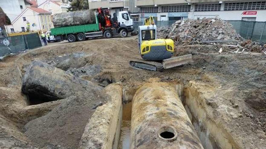 Cortes momentáneos por la salida de obras en el cruce