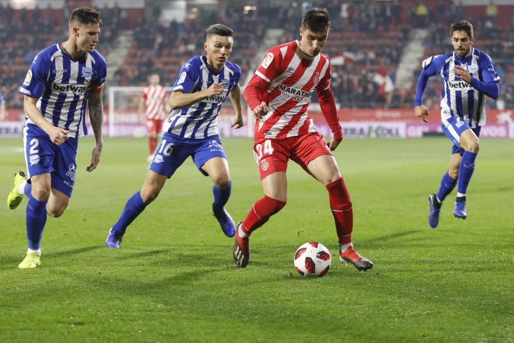 Les imatges del Girona - Alabès de Copa del Rei